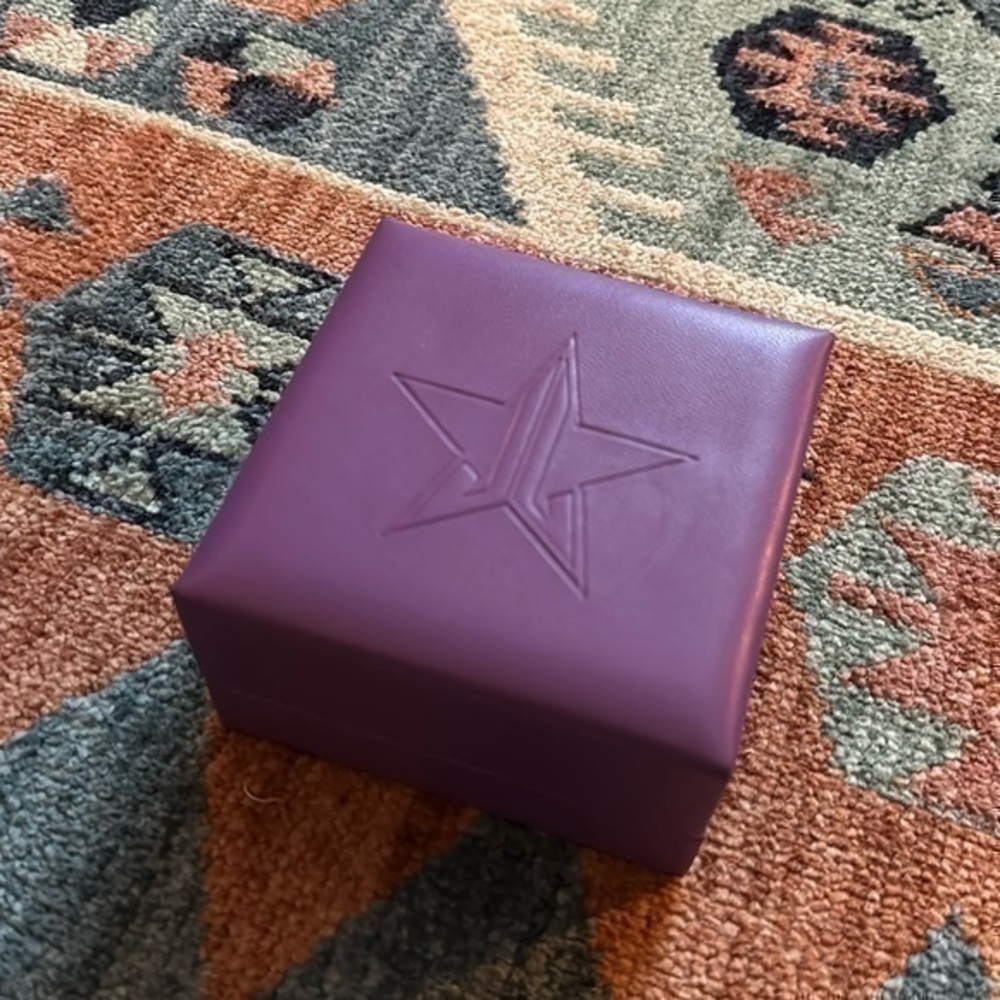 Limited Edition Jeffree Star Skin Frost Purple Vegan Leather Box